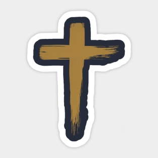 Holy Church Cross Sticker